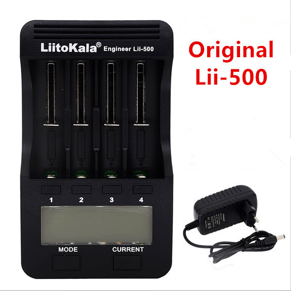 New Liitokala lii500 Intelligent Universal LCD Li-Ion NiMh AA AAA 10440 14500 16340 17335 17500 17670 18650 Battery Charge