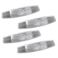 4 pcs Bike Bicycle Wheel Reflective Strips Bicycle Spoke Reflector Safety Warning Lights Reflector MTB Road Cycling Reflector