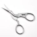 Stainless Steel Stork Shape Makeup Scissor Nose Hair Shear Eyebrow Scissors Crafting Tool DIY Sewing Scissor Make Up Tools