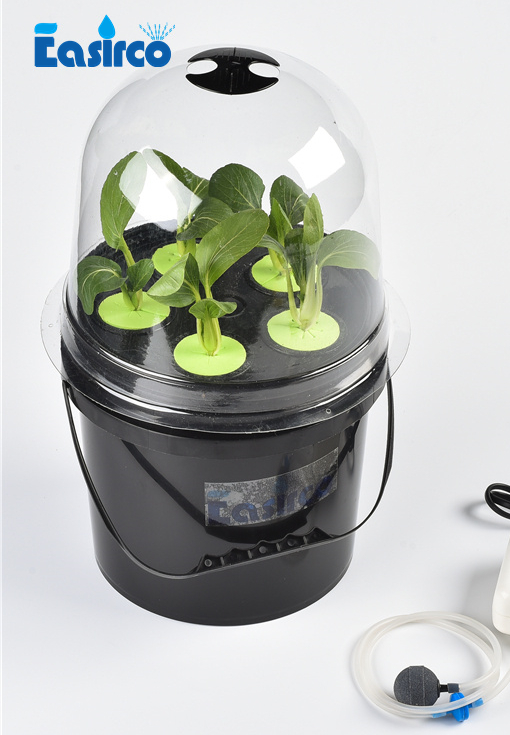 5L DWC POT for Hydroponics system with 5 site of basket cup . Free shipping