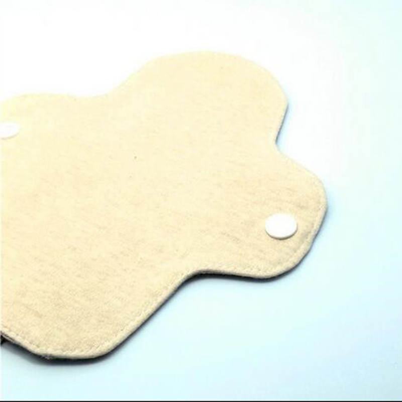 Reusable Menstrual Cloth Thin Menstrual Pad Washable Panty Liner Double-sided Color Organic Cotton Sanitary Pad Feminine Hygiene