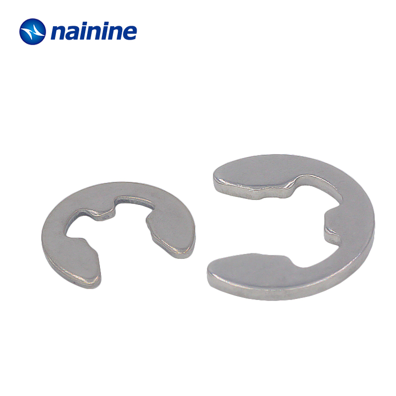 [M1.2-M15] Retaining Ring 304 Stainless Steel Circlip Sack Retainer E E-type Split Washers GB896 DIN6799