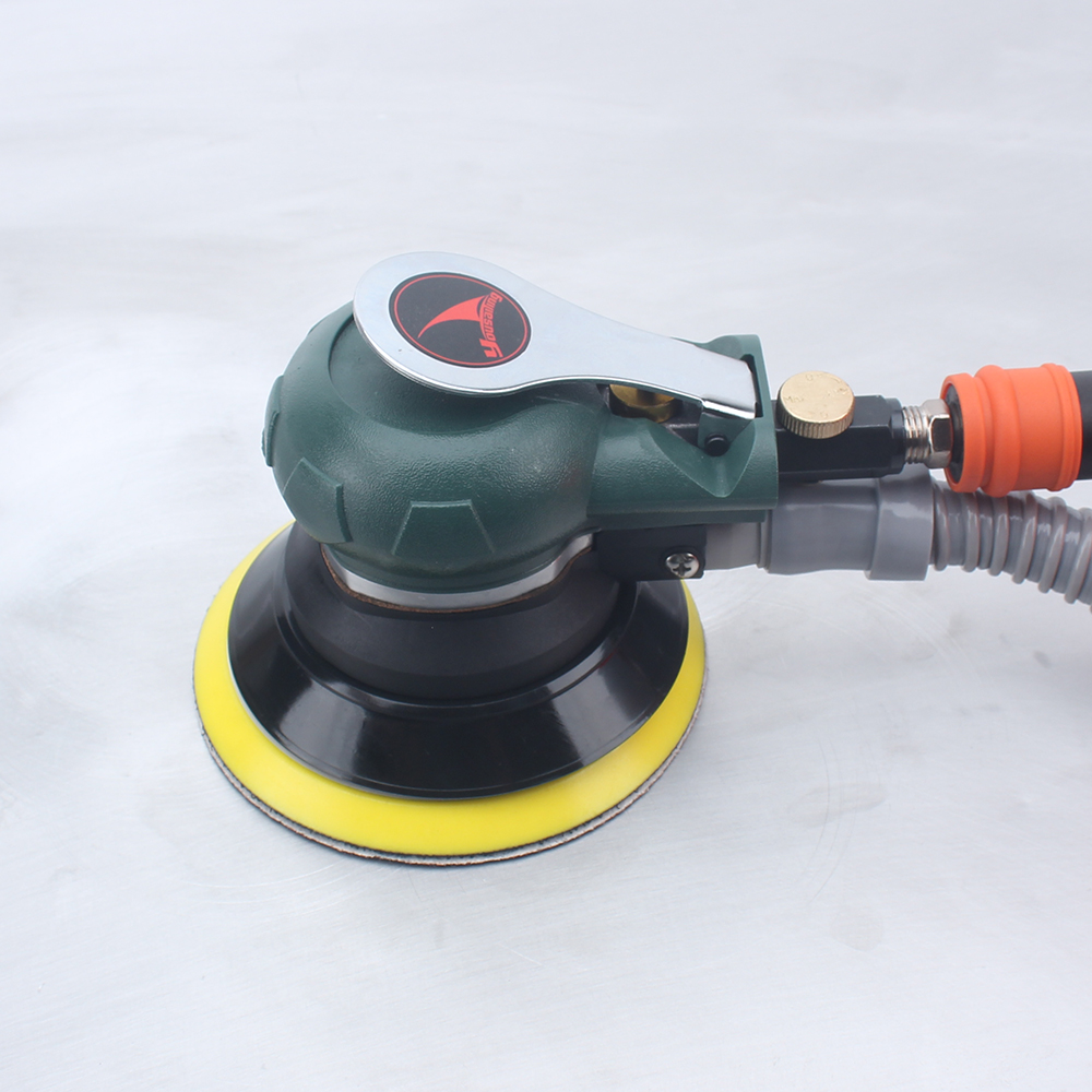 5 Inches Self-vacuum Pneumatic Sanders 125MM Pneumatic Sanding Machine Air Eccentric Orbital Sander Air Car Tools