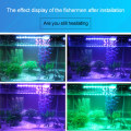 RGB Aquarium light 18-59cm Remote control diving lamp Colorful lamp 90-260v lamp for plants Fish tank essential Amphibious use