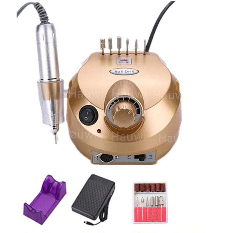 Best selling 35000 rpm electric nail drill head set milling cutter manicure machine nail manicure electric pedicure tool