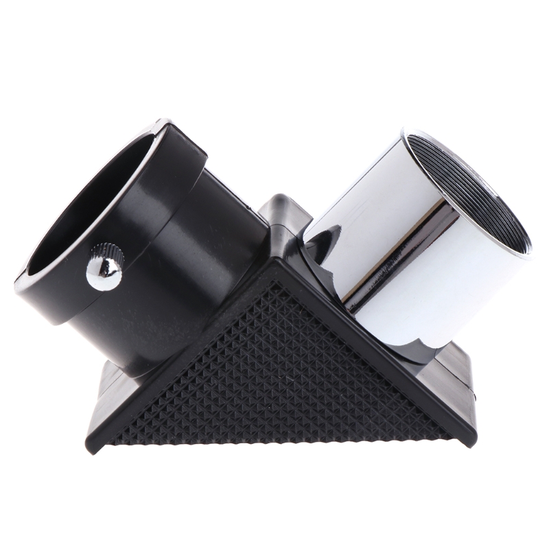 Telescope Mirror Erecting 1.25" 90 Degrees Zenith Diagonal Adapter Positive Prism Optic Astronomical Eyepiece Accessories