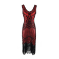 2020 Newest Women's 1920s Vintage Sequin Full Fringed Deco Inspired Flapper Dress Roaring 20s Great Gatsby Dress Vestidos