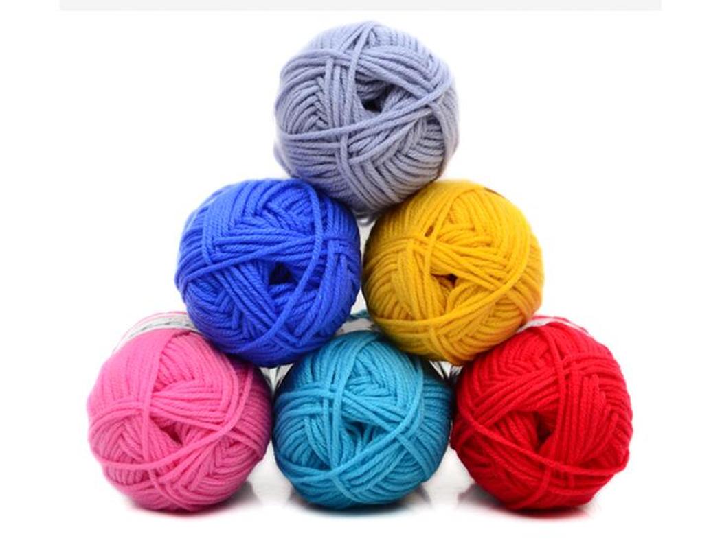 25g Milk Cotton Yarn Comfortable Wool Blended Yarn Apparel Sewing Yarn Hand Knitting Scarf Hat Yarn crochet knitting yarn