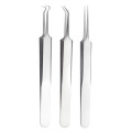 Stainless Steel Blackhead Remover Acne Needle Set Pimples Squeeze Face Cleaning Skin Care Tools Remove Dirt Brighten Beauty