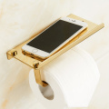 Bathroom Paper Holders Stainless Steel Toilet Paper holder Wall Mount Phone Shelf Tissue Rack Bathroom Accessories