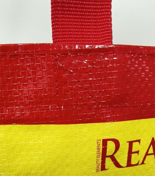 Fashion girl non-woven shopping bag