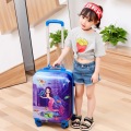 Kid's Cartoon Suitcase Cute travel Luggage rolling luggage with wheels 18''19 inch cabin suitcase bag carry on box children's