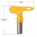 Yellow Series 5 Airbrush Nozzle For Painting Airless Paint Spray G un Tip Powder Coating Portable Paint Sprayer auto repair tool