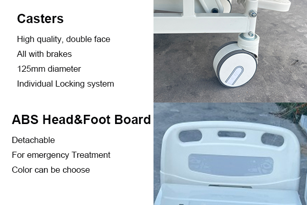 electric 3 function hospital bed
