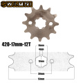 420 Chain 12T 17MM 20mm Front Engine Sprocket Cog Fit Motorcycle ATV Gokart 50cc 70cc 90cc 110c 125cc Pit Dirt Bike