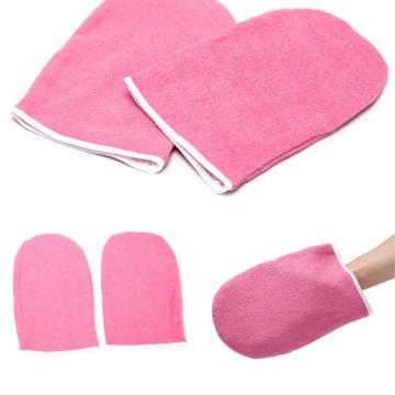 1pair Wax Protection Gloves Paraffin Wax Protection Hand Gloves For Warmer Wax Heater Professional Mini SPA Cotton Mittens