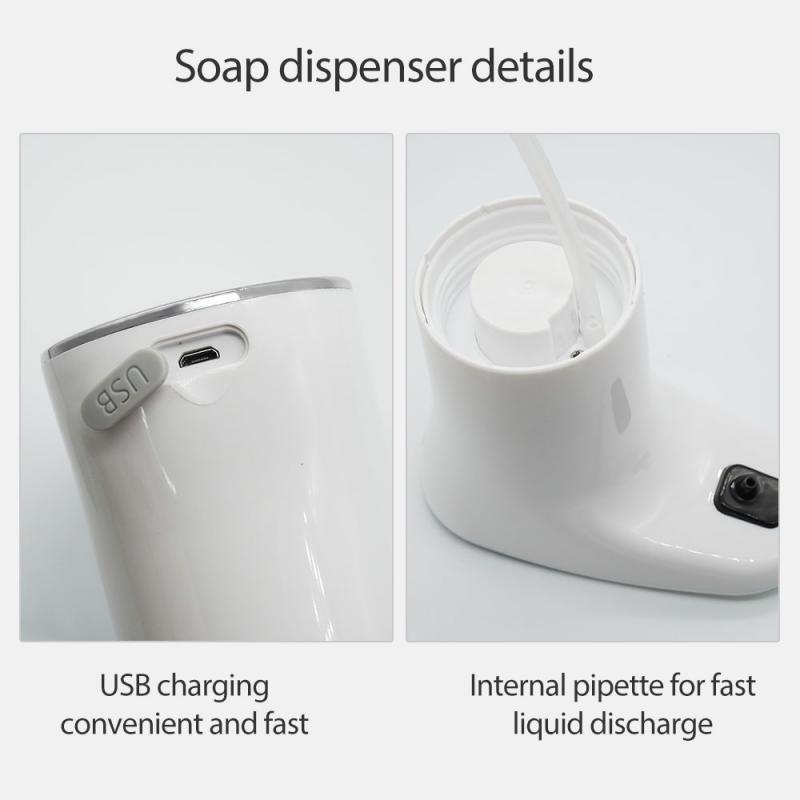 Automatic Soap Dispenser Spray Gel Pump Foam Generator Touchless IR Sensor Soap Dispenser Disinfection Cleaning Machine Dropship