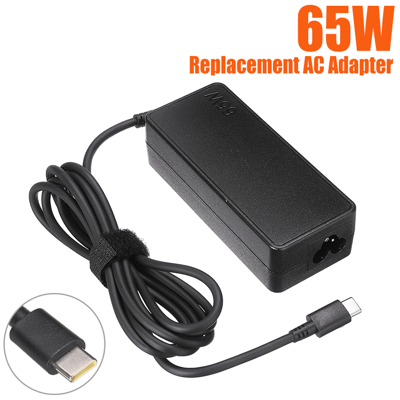 New Arrival 1pc OEM 65W Type-C USB-C Laptop Charger AC Power Supply Adapter ADLX65YLC3A for Lenovo Computer Parts