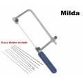 Milda Wood working Saw DIY Mini saw Scroll Coping Metal Tool U Shape Replacement Blades Garlandcurve Wire Saw Blade Carved