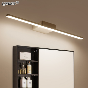 Wall Lamp Led bathroom mirror lights Black/White 400/600/800/1000/1200mm Modern makeup dressing bathroom led mirror lamp fixture
