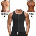 Plus Size Men's Body Shapers Sweat Vest Thermo Slimming Sauna Suit Weight Loss Shapewear Ultra Neoprene Tight-fitting Trainer