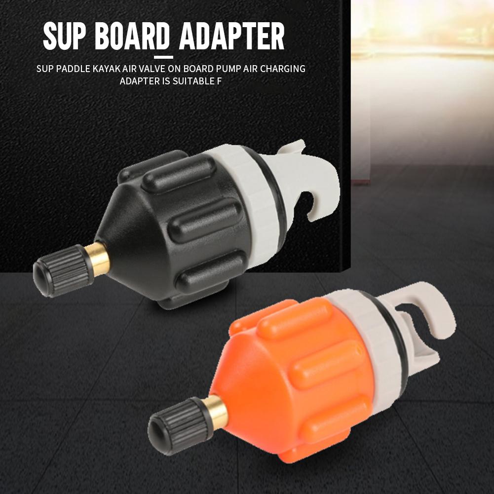 Durable Air Valve Adaptor Wear-resistant Rowing Boat Air Valve Adaptor Nylon Kayak Parts Inflatable Pump Adapter for SUP Board