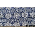 Linen Cotton Cloth Patchwork Quilt Crafts Diy Sewing Tissus Chinese Ethnic Linen Print Fabrics Blue White