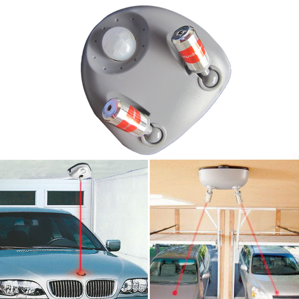 Infrared Induction Sensitive Adjustable Guiding Carport Universal Double End Car Garage Aid ABS Reverse Parking Sensor