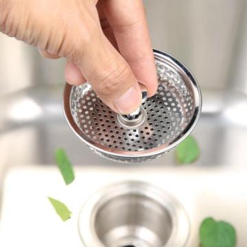 Mesh Kitchen Stainless Steel Sink Strainer Disposer Plug Drain Stopper Filter