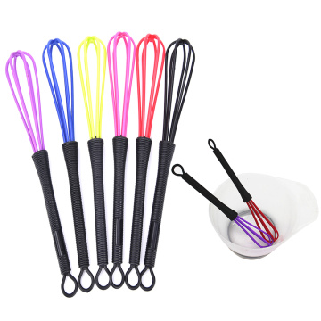 1PC Hair Care Styling Salon Dye Hiar Whisk Barber Egg Mixer Tools Accessories Random Color