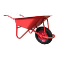 Red Wheelbarrow Garden Outdoor Heavy Duty Wheelbarrow 85L Pneumatic Tyre Builders Construction Building