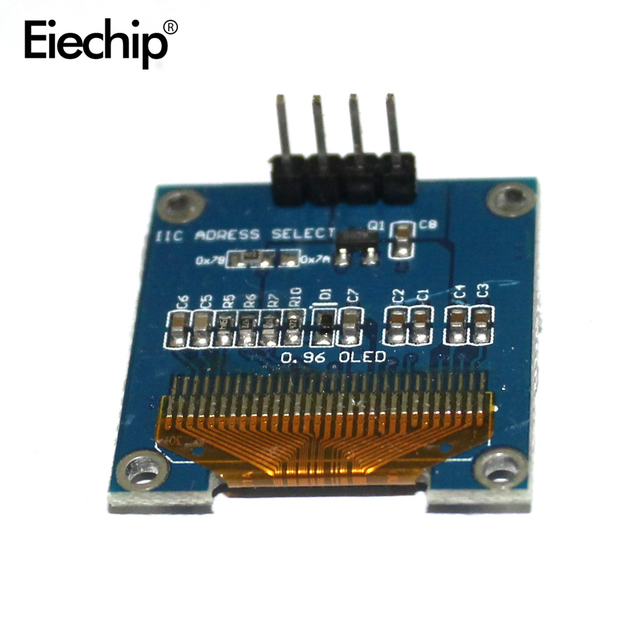 0.96 inch OLED Display Module White/Blue 128X64 OLED LCD LED Display Module 12864 IIC I2C SPI Communicate Display For arduino