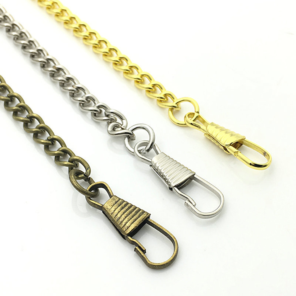 37cm Retro Pocket Chain Watch Chain Bracelet Necklace Belt Decor Pocket Watch Chain Necklace Chain For Men/Women Antique Gifts