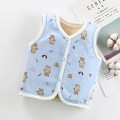 Autumn Winter Baby Plush Warm Vest Kids Boy Girl Cardigan Vest Children's Jacket Newborn Baby Thick Waistcoats Baby Clothing