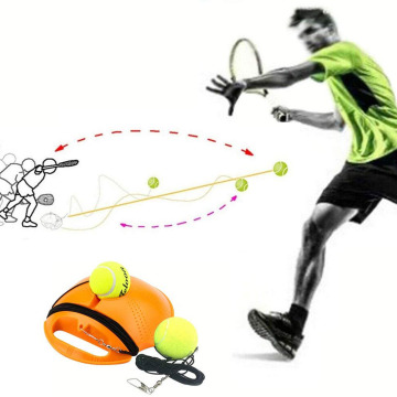 Single Tennis Trainer Tennis Trainer 1/2 Ball Exercise Tennis Ball Training Baseboard Sparring Device Tennis Training Equipment