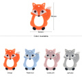 Wholesale 10pcs Baby Teether Food Grade Silicone Animal Nursing Teether Infant Silicone Pacifier Chew Baby Teething Toy Necklace