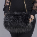 MS.MinShu Brand Winter Hand muff Faux Fur Bag Muff Winter Mittens Fashion Woman Handmuff With Bag Hand Warmer