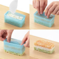 1Pcsreative Triangle Sushi Cake Type Rice Ball Bento Pressing Rectangular Mold Pastry Mold Box Multi-layer Sushi Tool DIY Square