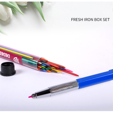 36 Colors Lead with Pencil Set Suits 2.0mm Activity Pen Drawing Anime Sketch Pencil Office and School Art Supplies