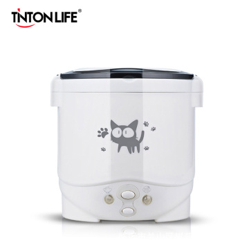 1L Electric Mini Rice Cooker Multifunctional Portable Cookers Used In House 220V Or Car 12V Truck 24V Used as Lunch Box