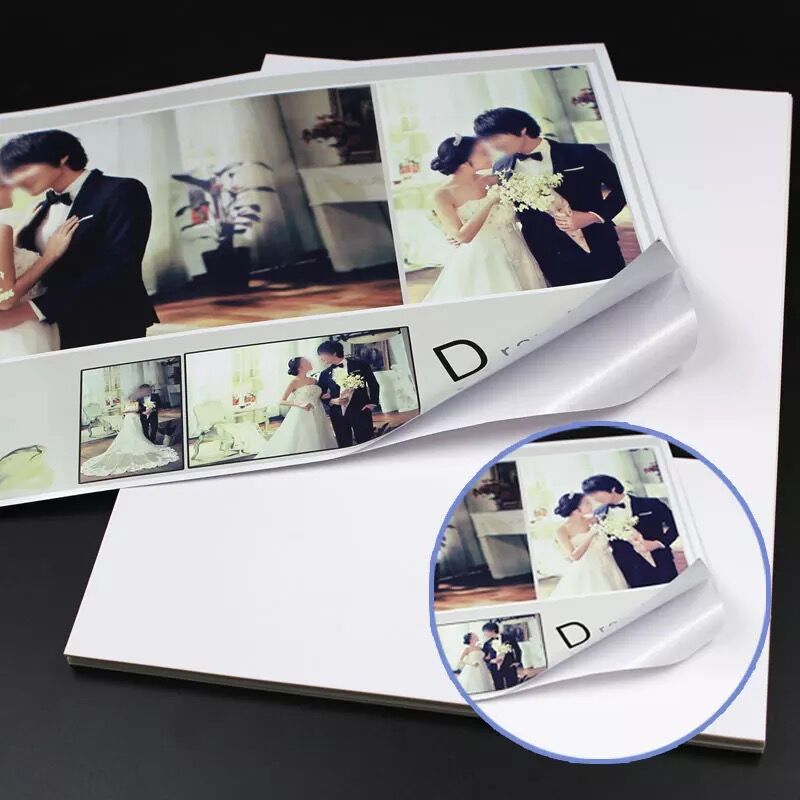 A4 Size Glossy Photo Paper with Different GSM size High Resolution Photo Printing Paper for Inkjet Printer