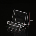 New Clear Plastic Arylic Sun Glasses Holder Wallet Storage Rack Cell Phone Shelf Stand Bathroom Organizer 4 Tiers Layers