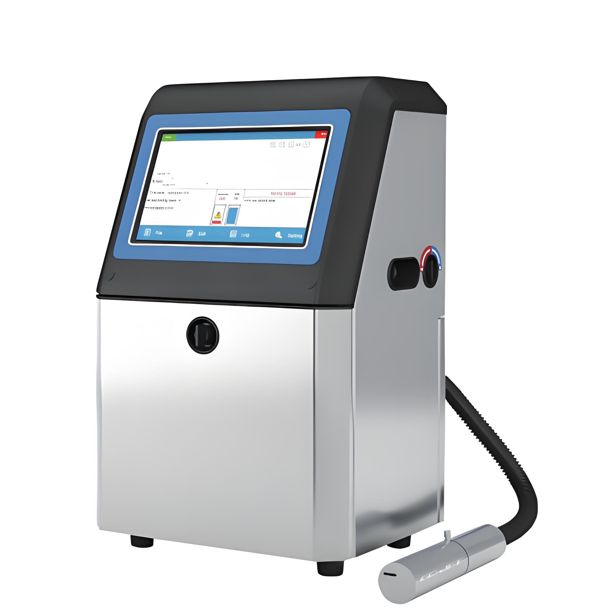 Laser coding machine for aluminum