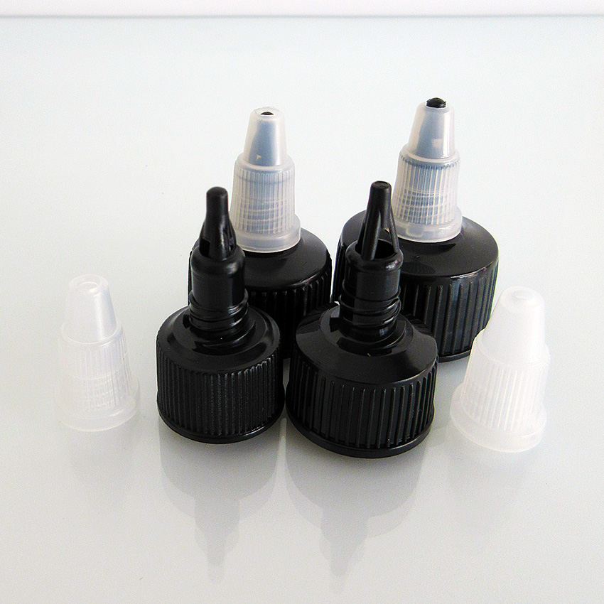 Plastic Bottle Bottle cap,18mm 20mm 24mm 28mm twist off cap for PE/PET bottle,twist cap ,Hair Gel Black Cap25pcs/lot