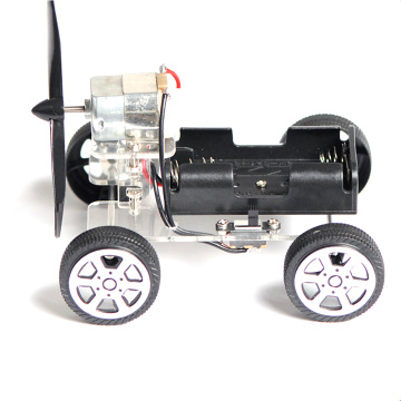 Wind Power Car DIY Electronic Kit Technology Science Toys Baby Child Educational DIY Wind-powered Intellectual Auto Motor Robot