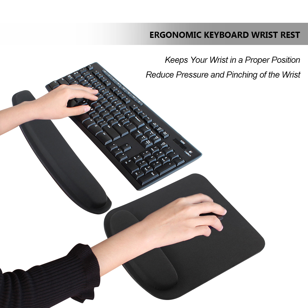 Wrist Support And Keyboard Wrist Pad