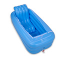 Portable Inflatable Bathtub Home Thickening Folding Barrel Can Sit Lie Plastic PVC Inflatable Bath Tub Adults 165 x 85 x 45 cm