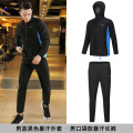 Sauna Suit Men Women Weight Loss Jacket Pant Gym Workout Sweat Suits Fitness Exercise Training Tracksuit Stretch Hoodie
