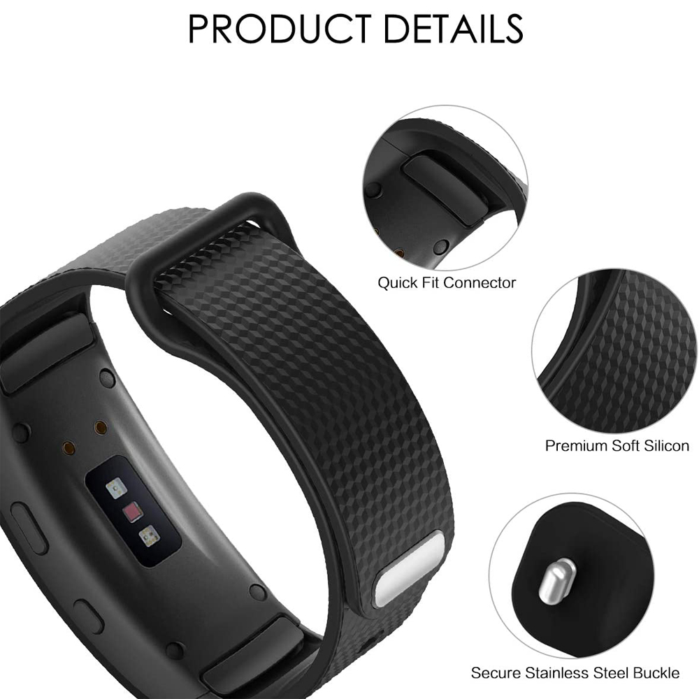 YAYUU Silicone Watch Band For Samsung Gear Fit 2 Pro fitness Replacement Wrist Strap For Samsung Gear Fit2 SM-R360 Bracelet