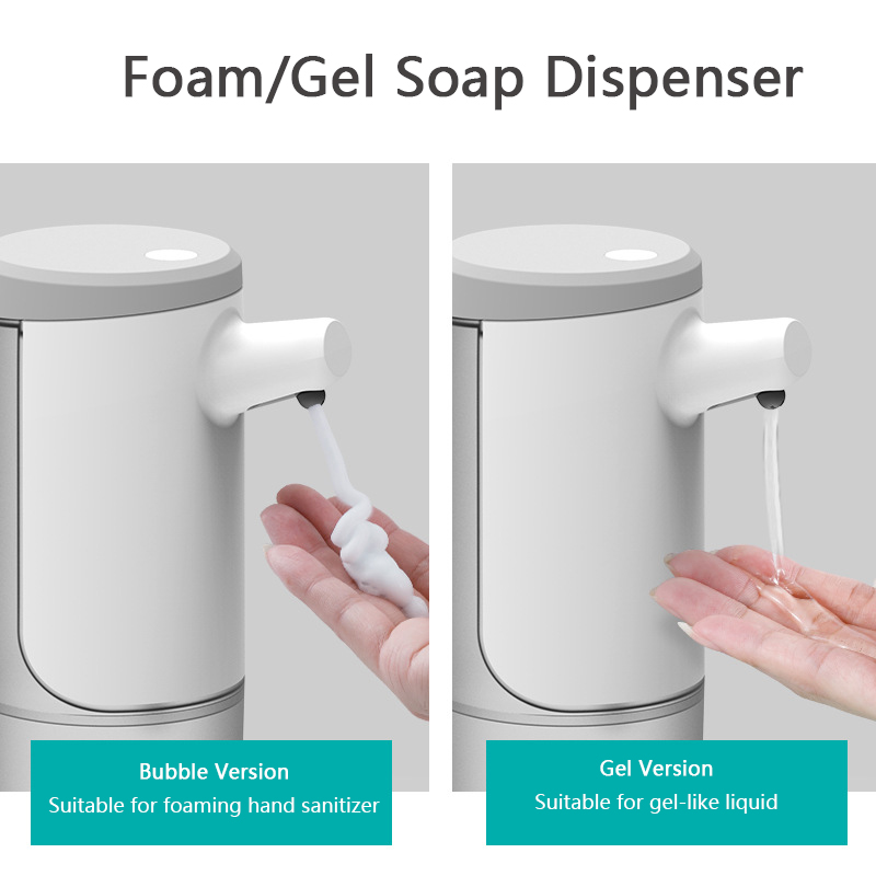 Soap Dispenser Automatic 450ml USB Charging Intelligent Sensor Disinfection Machine Foam Gel Version Hands-free Soap Dispenser